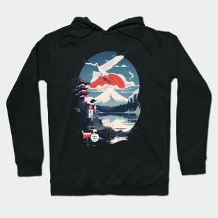 temple by the river Hoodie